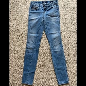 Guess Jeans Zippered Skinny Jeans